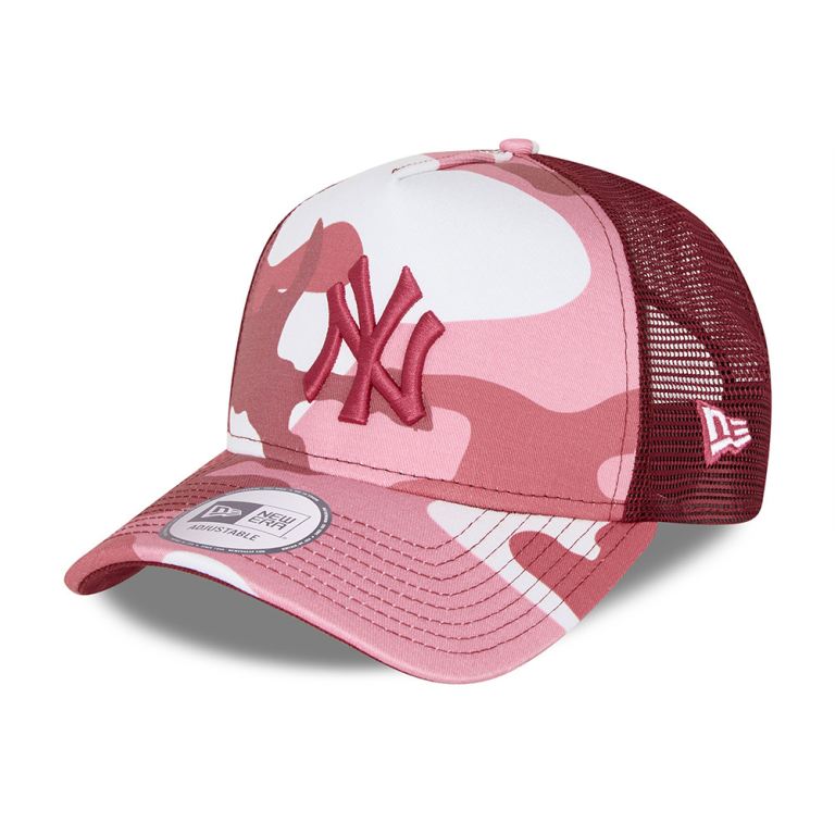 Gorras New Era Mlb Rosas - New York Yankees Pack A-Frame Trucker 52403GKVN